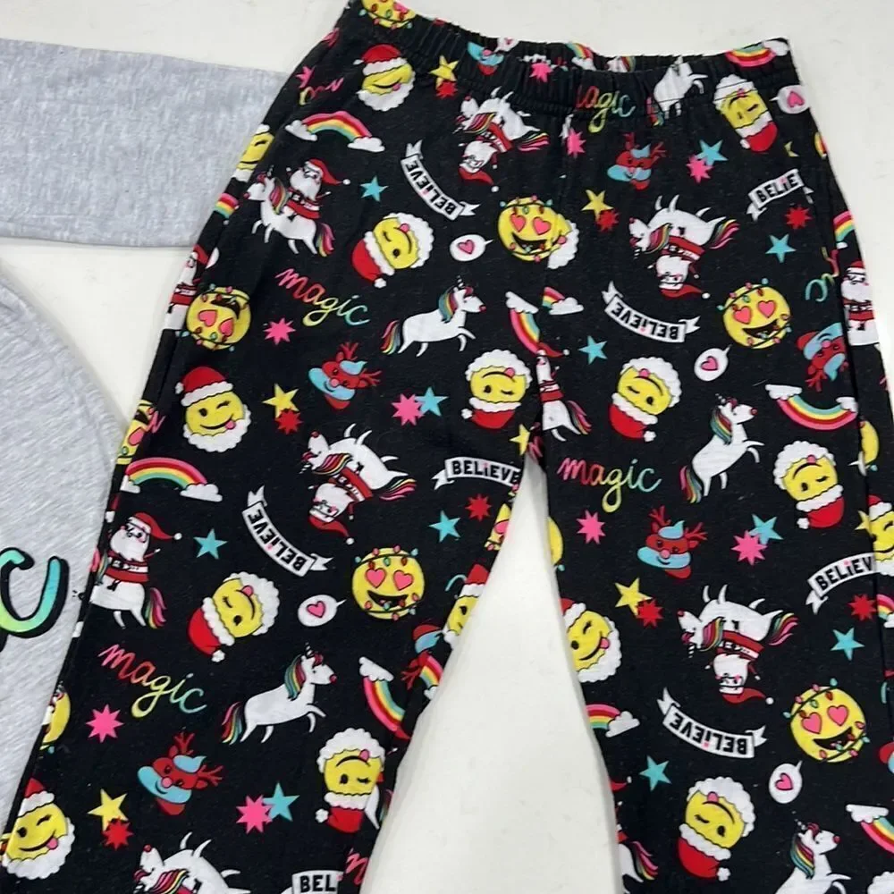 NWT Justice Size 12 Believe Long Sleeve/Long Pants PJ Set